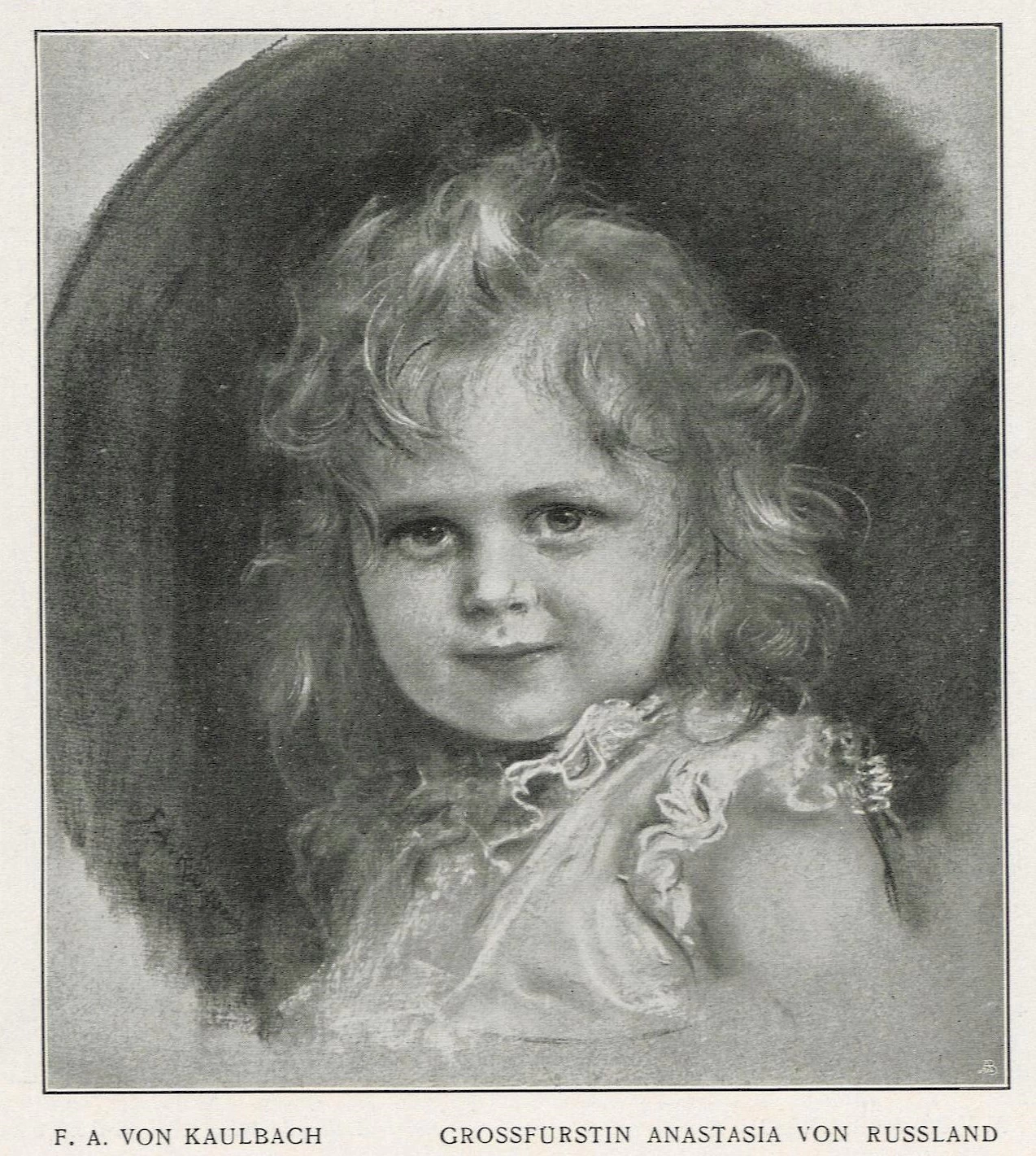 Ritratto della granduchessa Anastasia di Russia, 1903